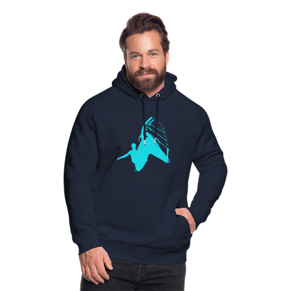 Unisex Bio-Hoodie -flying- - Navy