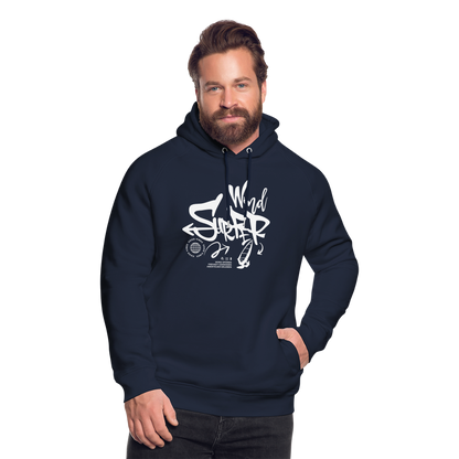 Unisex Bio-Hoodie -good vibes- - Navy