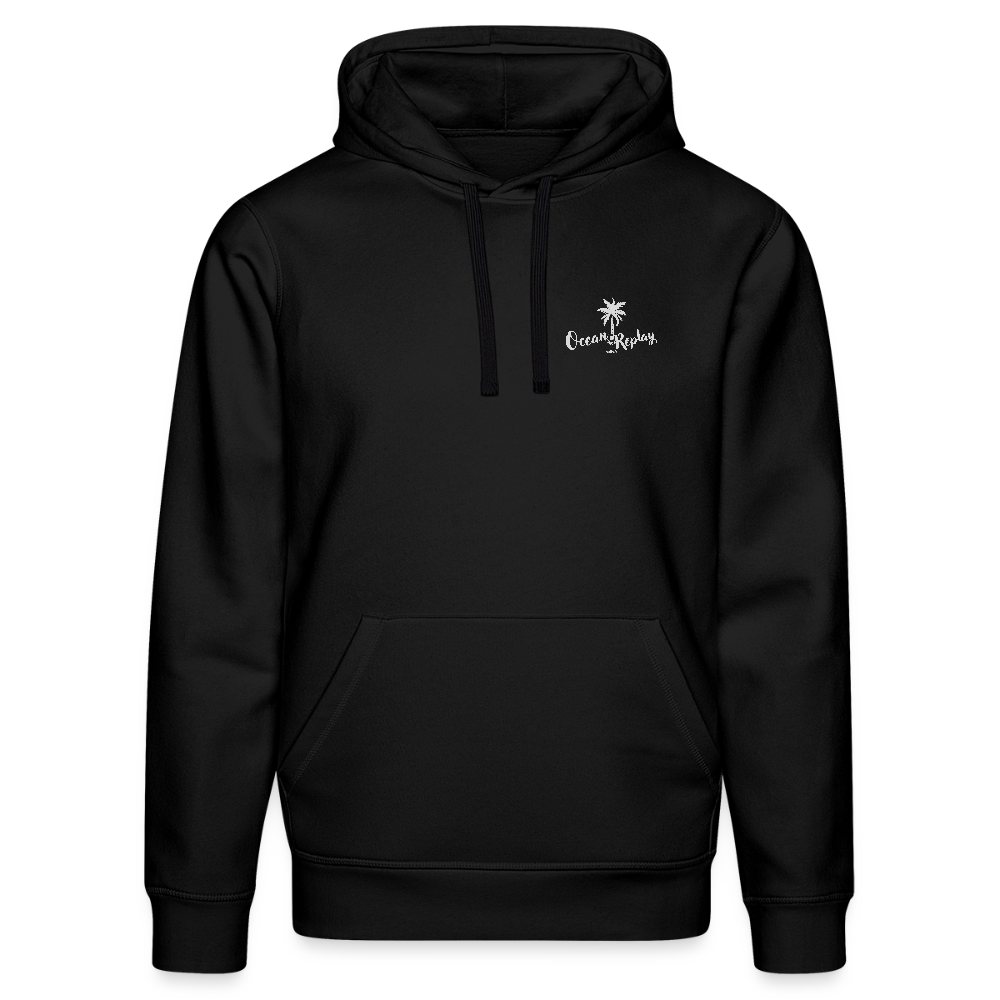 Unisex Bio-Hoodie DRUMMER -ocean replay- - Schwarz