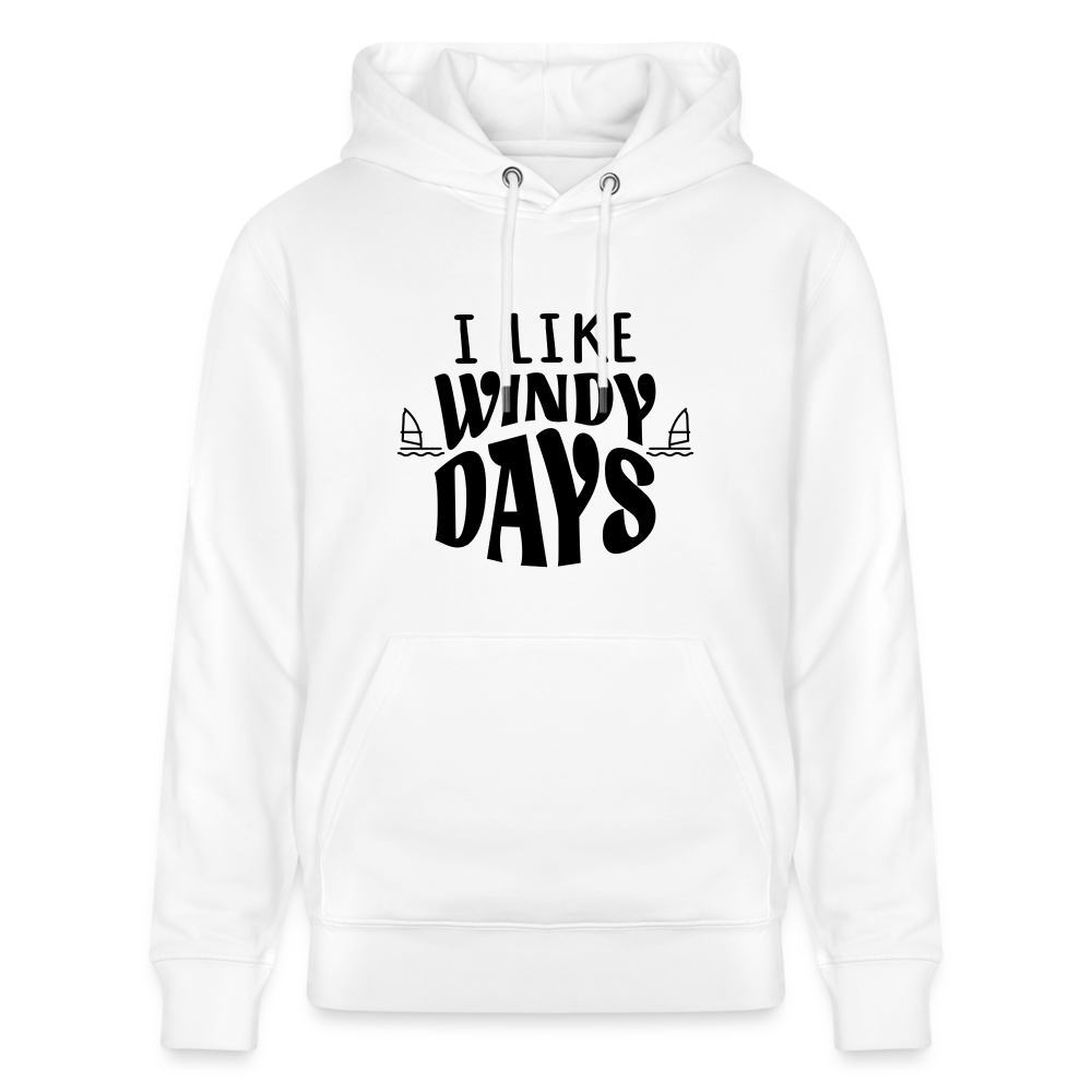 Unisex Bio-Hoodie CRUISER -windy- - Weiß