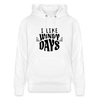 Unisex Bio-Hoodie CRUISER -windy- - Weiß