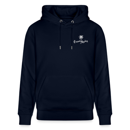 Unisex Bio-Hoodie CRUISER -ocean replay- - Navy