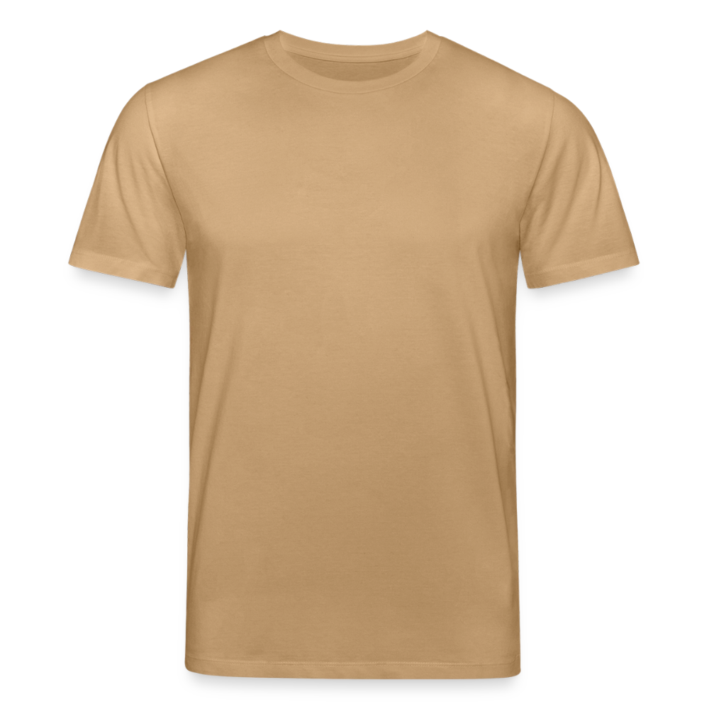 -Möwe- Unisex Bio-T-Shirt CREATOR Backprint - Karamell 