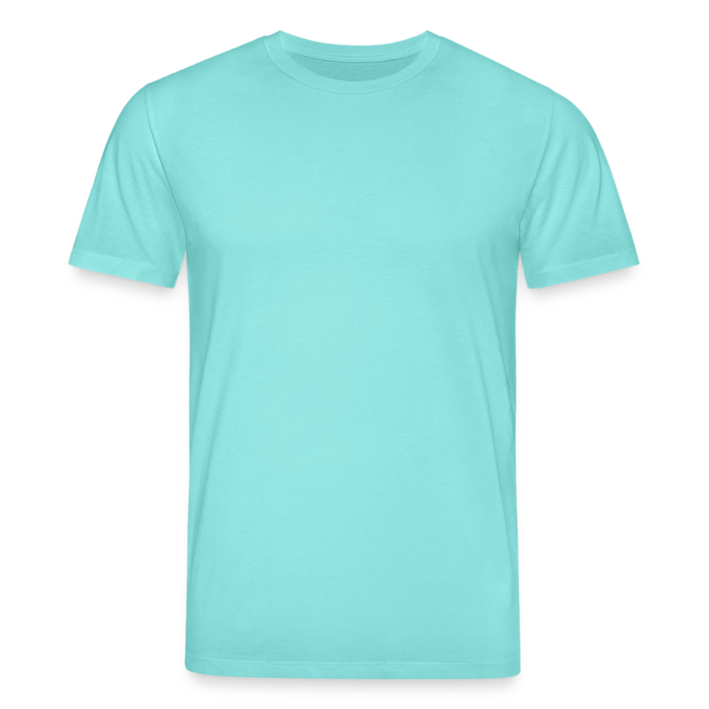 -Möwe- Unisex Bio-T-Shirt CREATOR Backprint - Poolblau