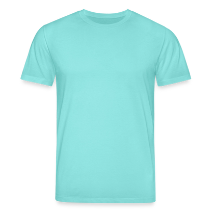 -Möwe- Unisex Bio-T-Shirt CREATOR Backprint - Poolblau