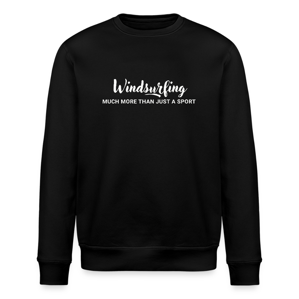 Geschenke Für Windsurfer - Unisex Bio-Sweatshirt ROLLER -much more- - Schwarz