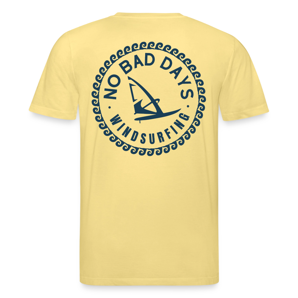 safis Windsurf Shirt Unisex Bio-T-Shirt CREATOR -no bad days- - Gelb Viva 