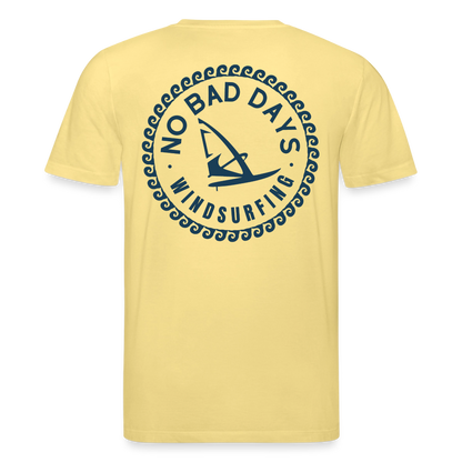 safis Windsurf Shirt Unisex Bio-T-Shirt CREATOR -no bad days- - Gelb Viva 