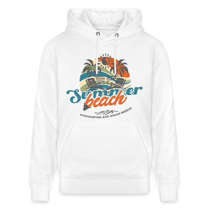 Unisex Bio-Hoodie CRUISER -summer beach- - Weiß