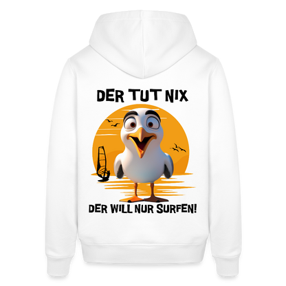Unisex Bio-Hoodie -der tut nix- - Weiß