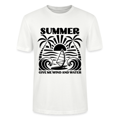 safi s T-Shirt CRAFTER -give me wind and water- - Weiß