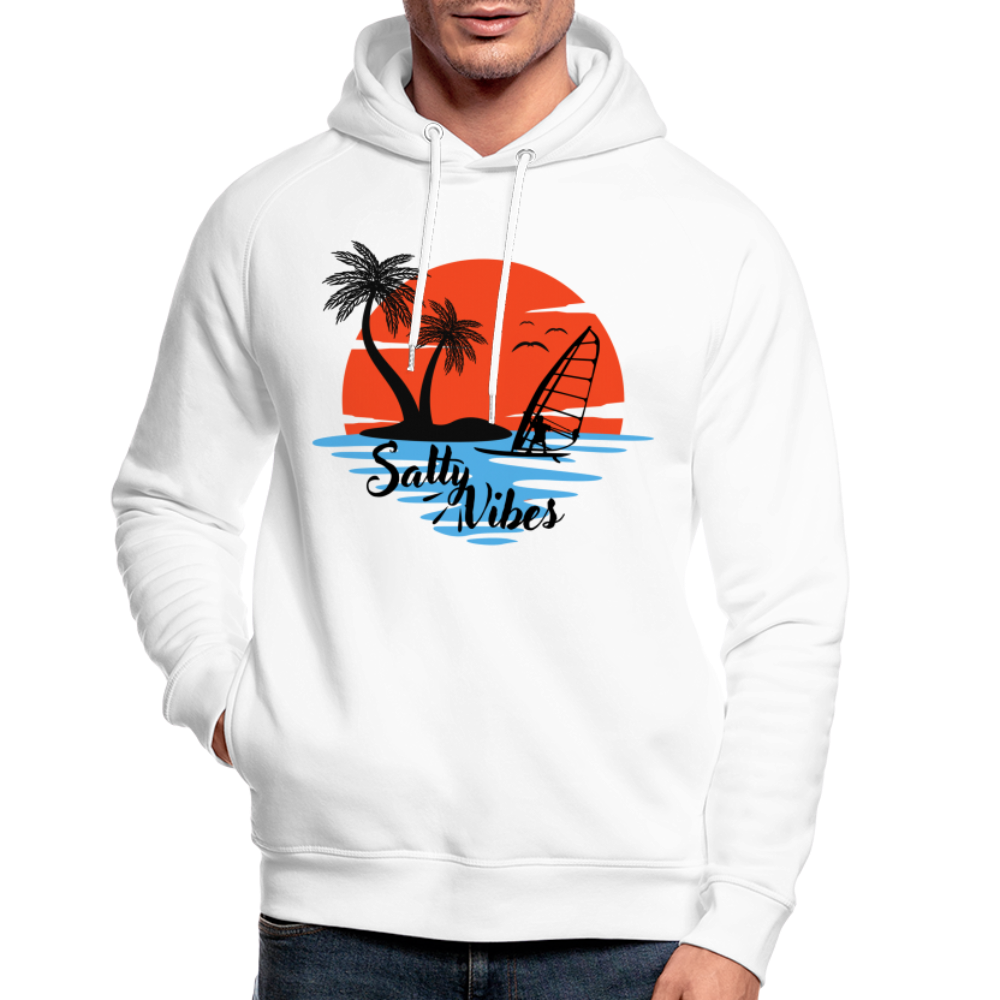 Unisex Bio-Hoodie -salty vibes- - Weiß