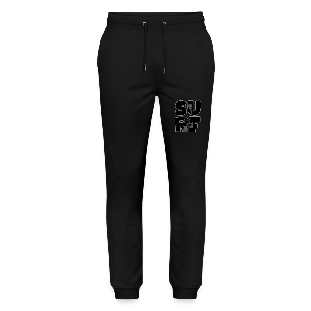 Unisex Bio Jogginghose -surf- - Schwarz