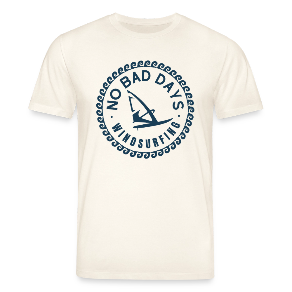safis Windsurf Bio-T-Shirt  CREATOR -no bad days- - Naturweiß 