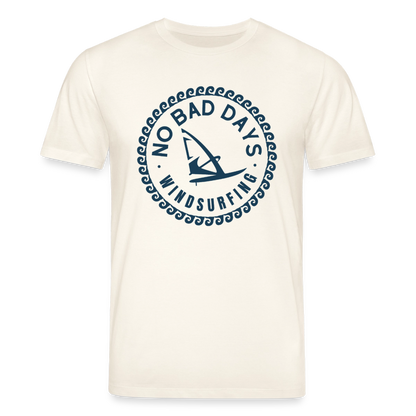 safis Windsurf Bio-T-Shirt  CREATOR -no bad days- - Naturweiß 