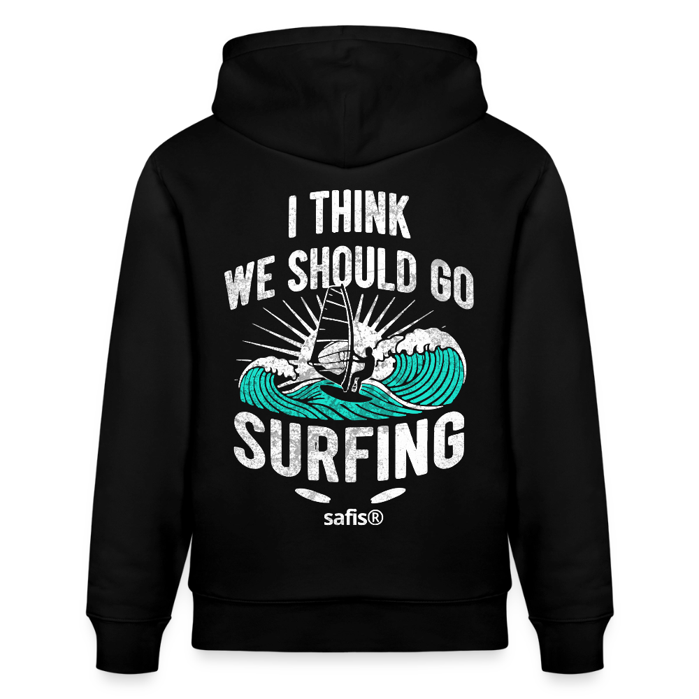 safis® Windsurf Hoodie CRUISER -surfin- - Schwarz