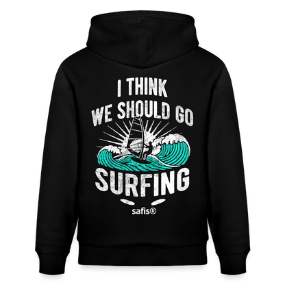 safis® Windsurf Hoodie CRUISER -surfin- - Schwarz