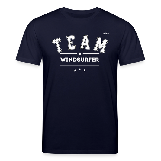 Unisex Bio-T-Shirt CREATOR -Team Windsurfer- - Navy