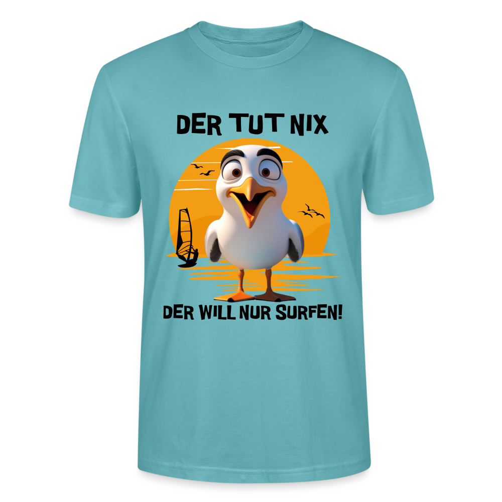 Unisex T-Shirt CRAFTER -der tut nix- - Pastelltürkis