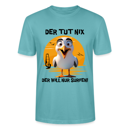 Unisex T-Shirt CRAFTER -der tut nix- - Pastelltürkis