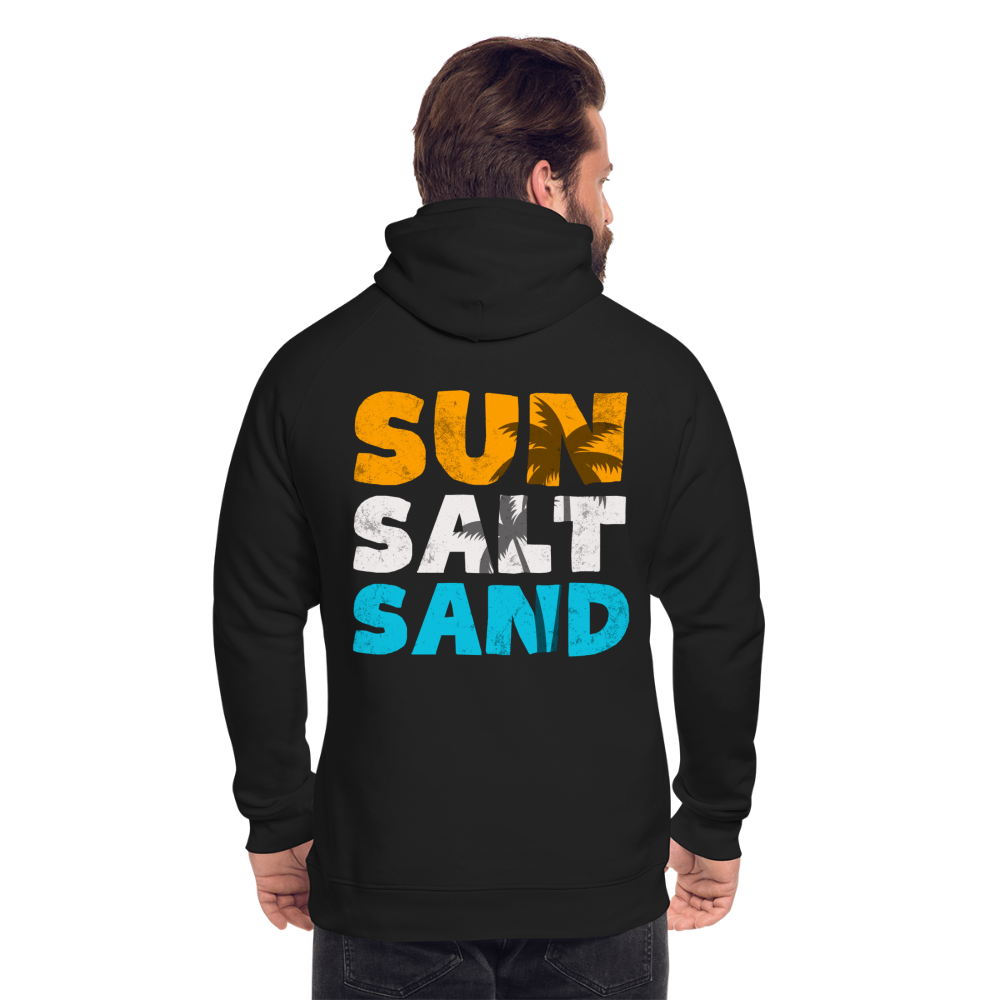 Unisex Bio-Hoodie -sun salt sand- - Schwarz