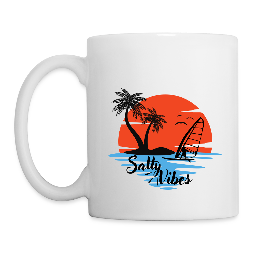 Tasse -salty vibes- - Weiß