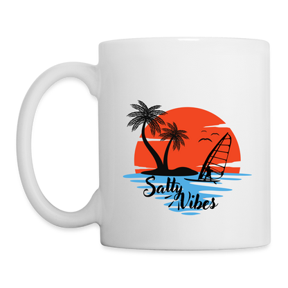 Tasse -salty vibes- - Weiß