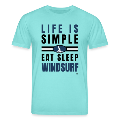 Unisex Bio-T-Shirt CREATOR - Poolblau