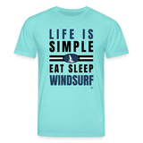 Unisex Bio-T-Shirt CREATOR - Poolblau