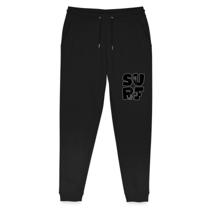 Unisex Bio Jogginghose -surf- - Schwarz