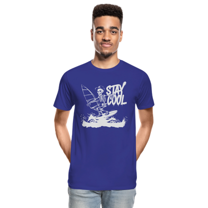 Männer Premium Bio T-Shirt -stay cool- - Königsblau