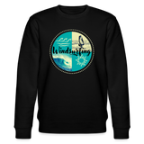 Unisex Bio-Sweatshirt CHANGER  -ocean- - Schwarz