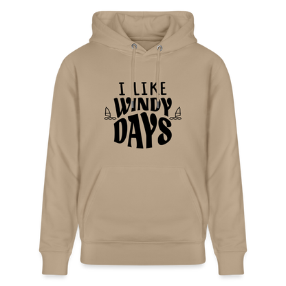 Unisex Bio-Hoodie CRUISER -windy- - Beige