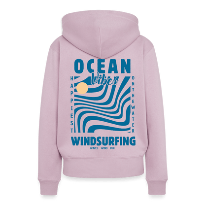 Frauen Premium Hoodie -happiest- - Altrosa