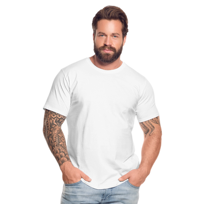 Männer Premium Bio T-Shirt -on my way- Geschenke Für Windsurfer - Weiß
