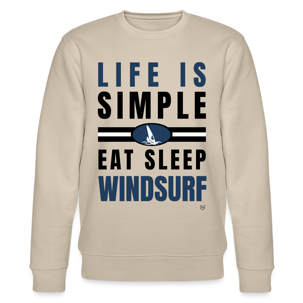 Unisex Bio-Sweatshirt CHANGER - Beige