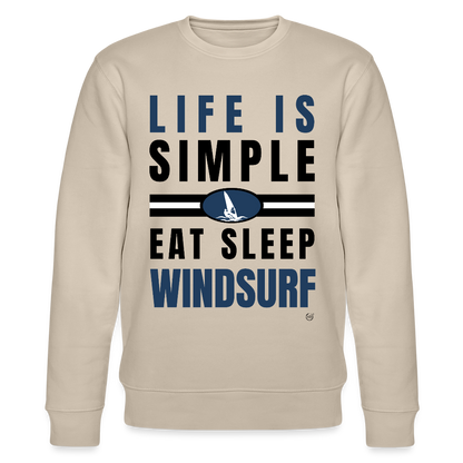 Unisex Bio-Sweatshirt CHANGER - Beige