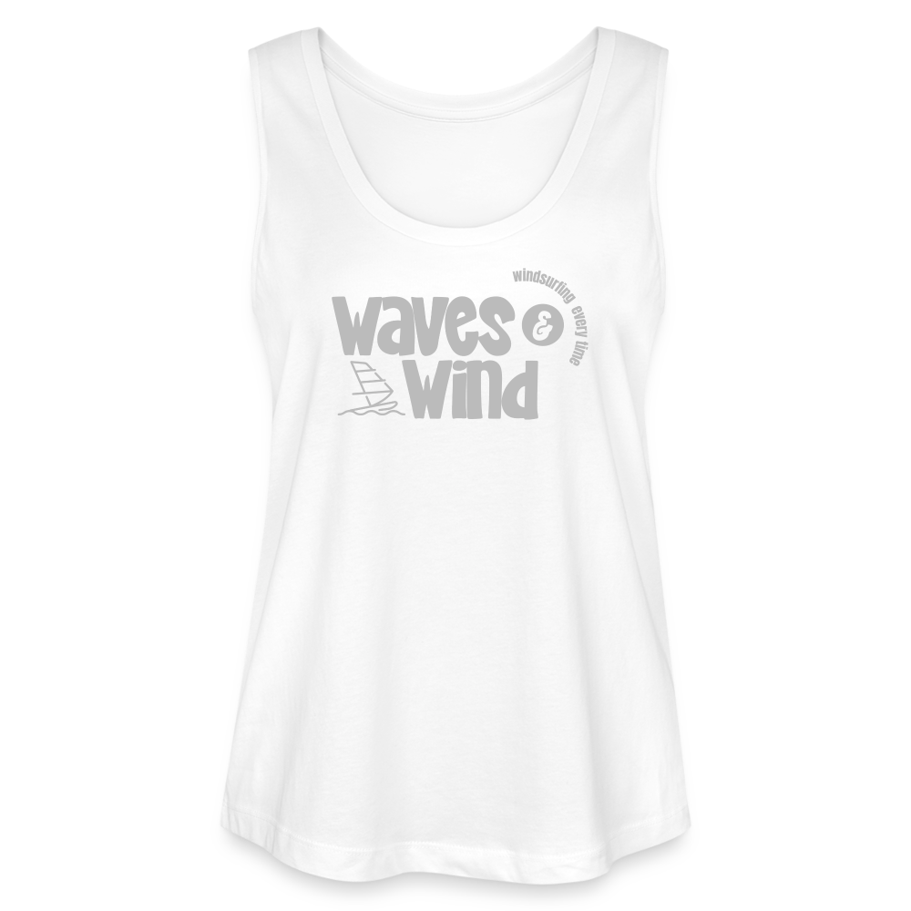 Frauen Bio Tank Top MINTER -waves & wind- - Weiß