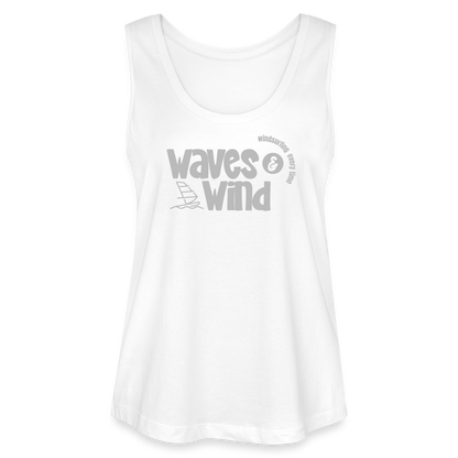 Frauen Bio Tank Top MINTER -waves & wind- - Weiß