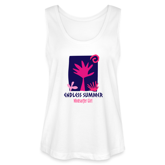 Frauen Bio Tank Top MINTER -endless summer- - Weiß