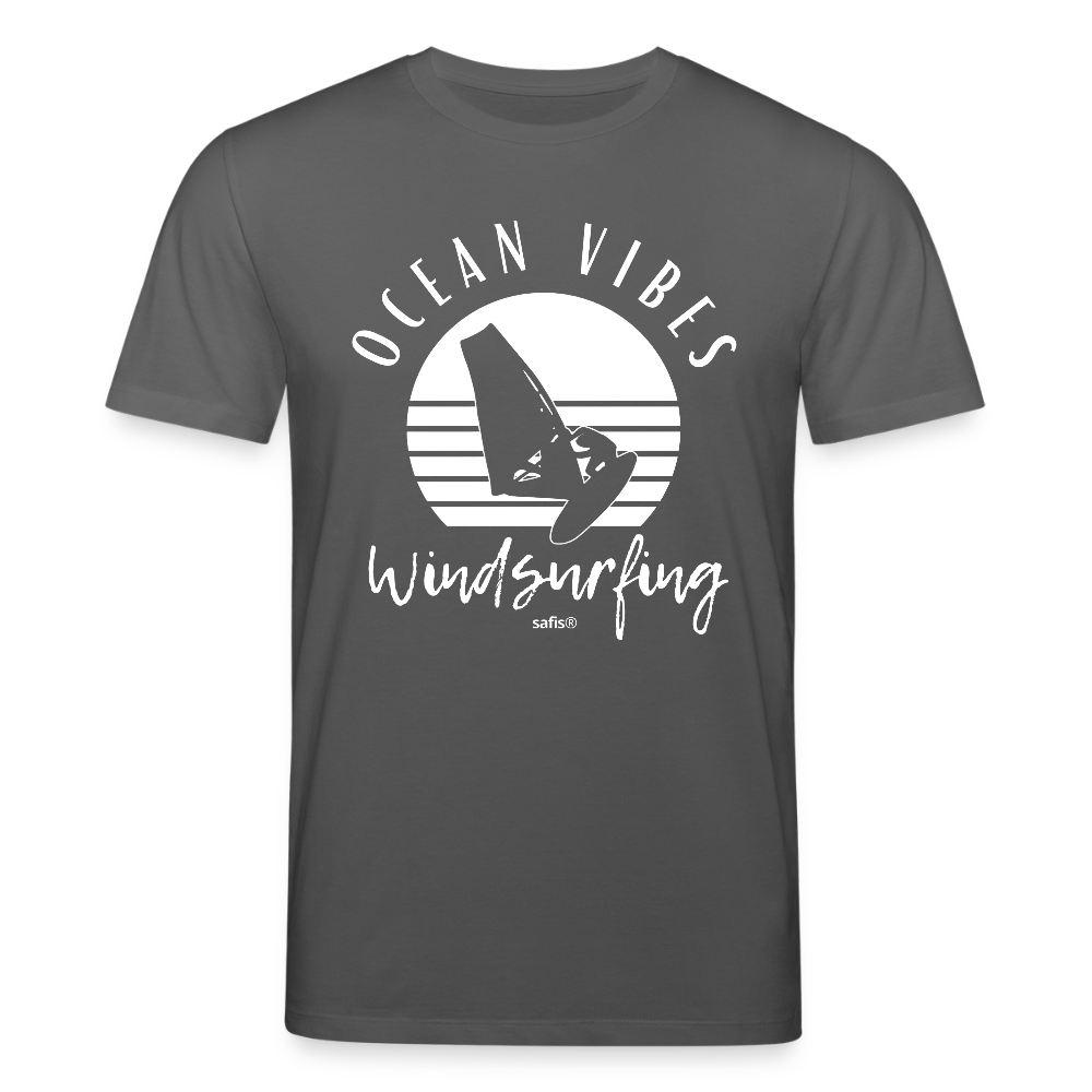 Unisex Bio-T-Shirt CREATOR -ocean vibes sunset- - Anthrazit