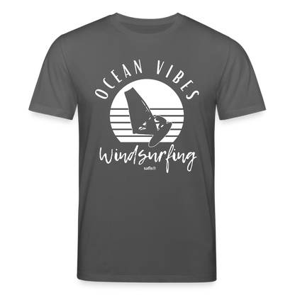 Unisex Bio-T-Shirt CREATOR -ocean vibes sunset- - Anthrazit