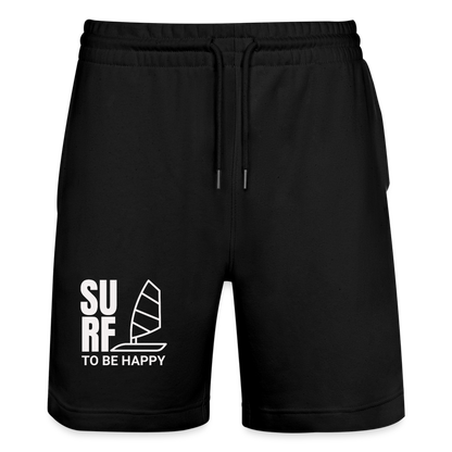 Unisex Bio Joggingshorts Trainer - Schwarz