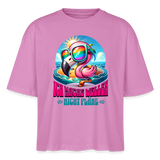 Frauen Boxy Bio-T-Shirt -flamingo- - Pink