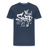 Männer Premium Bio T-Shirt -good vibes- - Navy