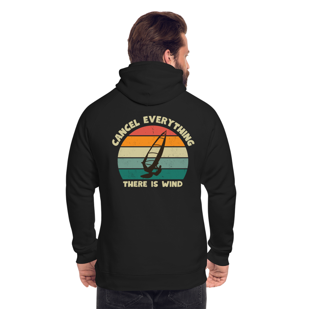 Unisex Bio-Hoodie -cancel everything- - Schwarz