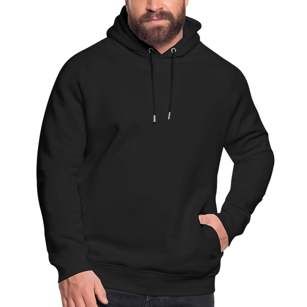 Unisex Bio-Hoodie -wavy- - Schwarz