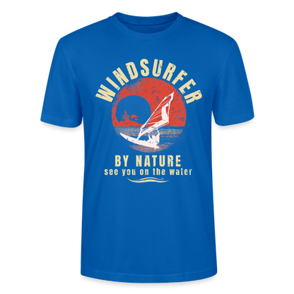 Unisex T-Shirt -by nature- - Pfauenblau