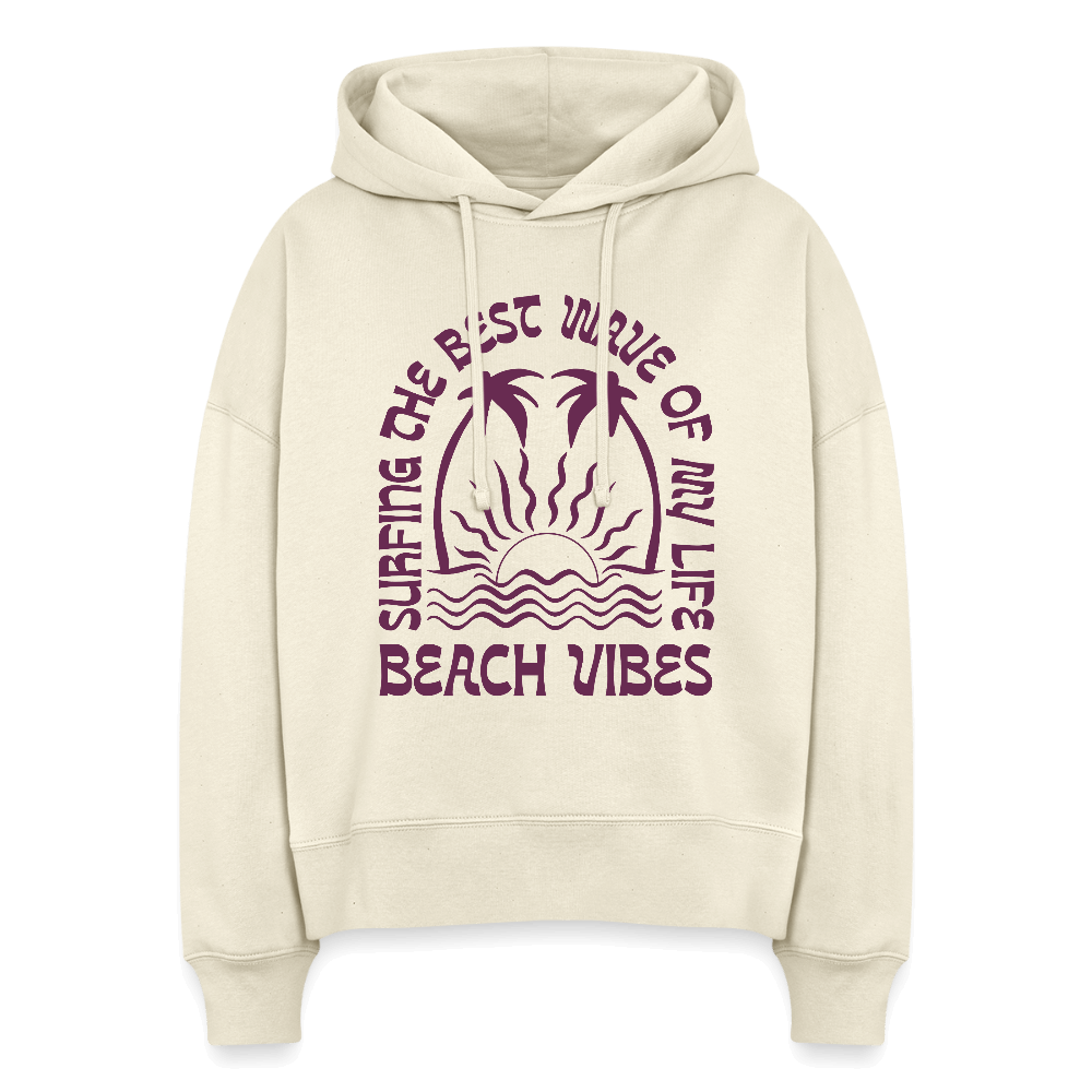 Bequemer Damen Hoodie Windsurf Geschenk – Beach Vibes  