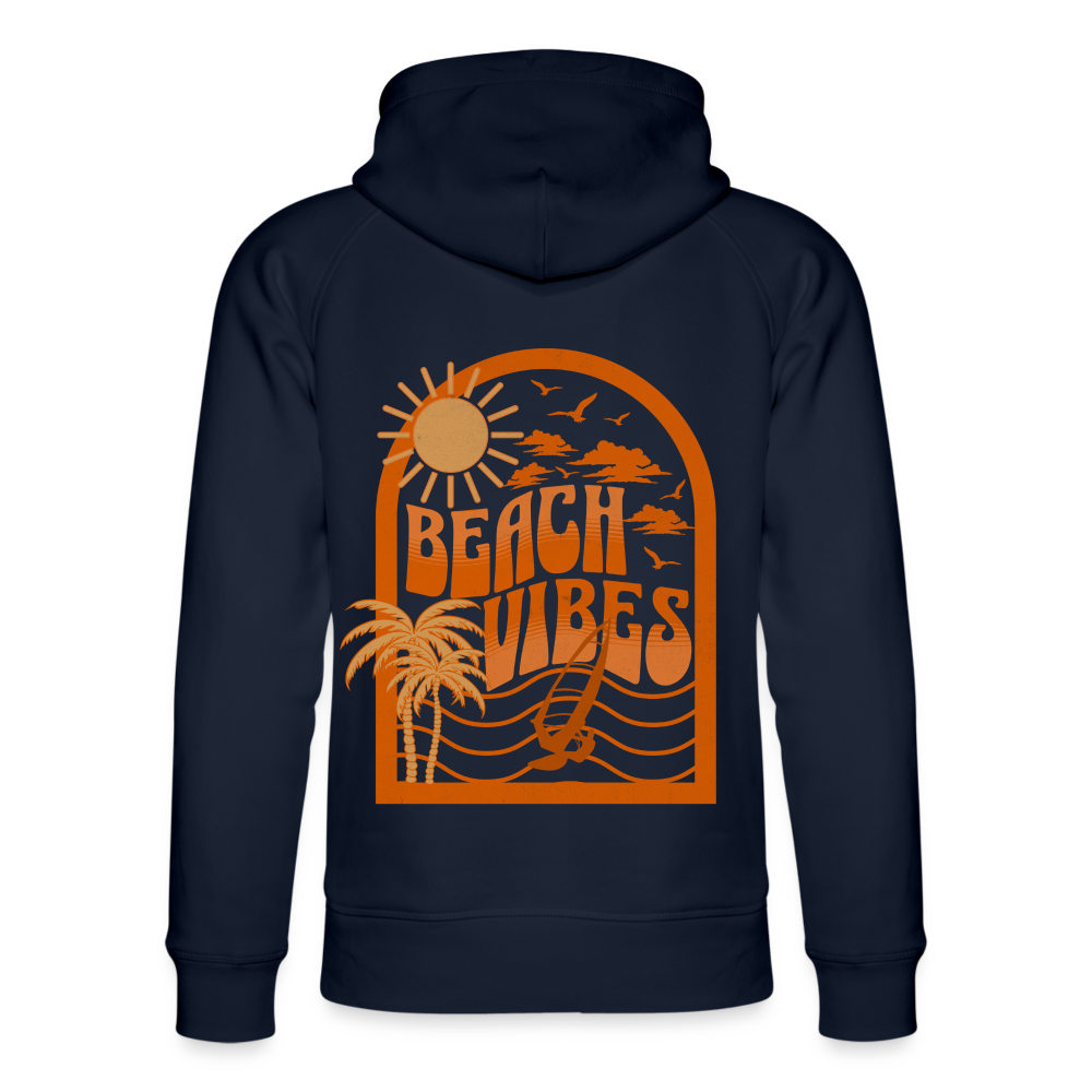 Unisex Bio-Hoodie -beach- - Navy